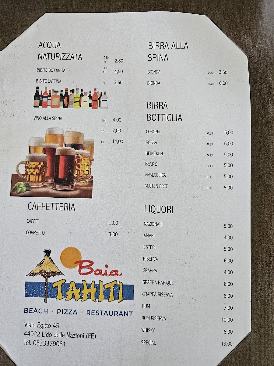 Menu Baia Tahiti-2